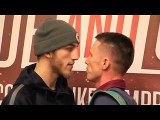 SAM EGGINGTON v SHAYNE SINGLETON HEAD TO HEAD @ FINAL PRESS CONFERENCE IN HULL / DIVIDE & CONQUER