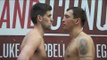 ROCKY FIELDING v OLEGS FEDOTOVS - OFFICIAL WEIGH IN FROM HULL / DIVIDE & CONQUER