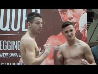 CHARLIE PAYTON v BOBBY JENKINSON - OFFICIAL WEIGH IN VIDEO FROM HULL / DIVIDE & CONQUER