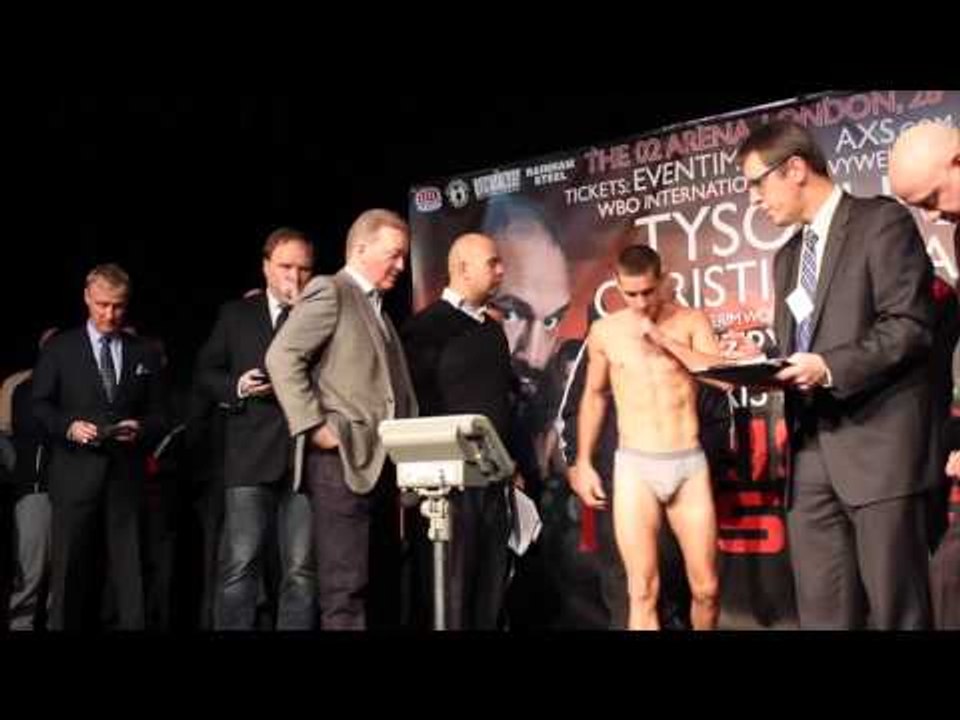 LIAM WALSH v JOE MURRAY OFFICIAL WEIGH IN & HEAD TO HEAD FOOTAGE / RISKY BUSINESS