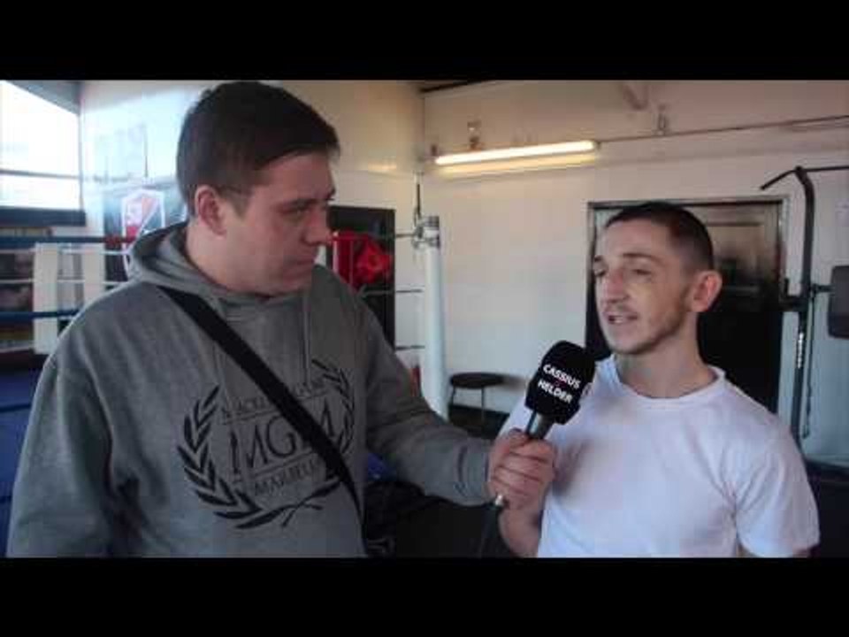 JAZZA DICKENS TALKS BRITISH TITLE FIGHT WITH JOSH WALE  / MERSEY BOYS