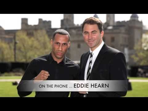 EDDIE HEARN EXPLAINS DIRRELL v DeGALE PURSE BID OUTCOME & LOSING OUT TO WARRIORS BOXING / IFL TV