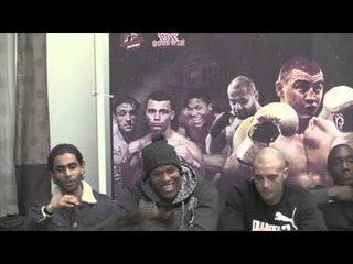 FULL PRESS CONFERENCE FEAT MARKHAM,SMYLE, LEON McKENZIE, JOHNNY GARTON NLARRY EKUNDAYO
