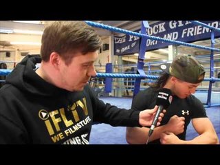 ROMEO ROMAEO TALKS MOVING UP TWO WEIGHTS & LIFE IN THE FORREST TRAINING CAMP'