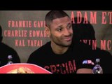 KELL BROOK v JO JO DAN - POST FIGHT PRESS CONFERENCE / ALSO WITH EDDIE HEARN / 'UNBREAKABLE'