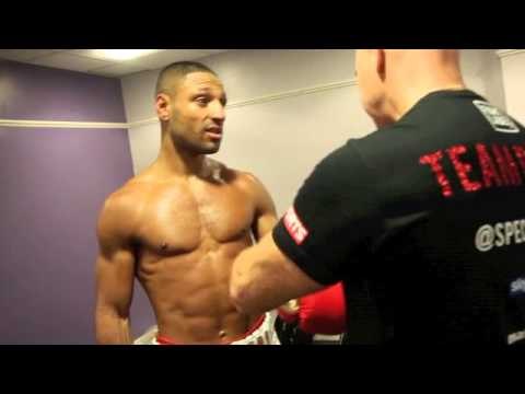 POST FIGHT DRESSING ROOM FOOTAGE - KELL BROOK & DOMINIC INGLE DISCUSS WIN OVER JO JO DAN / IFL TV