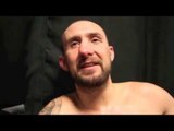 JON-LEWIS DICKINSON CLAIMS BRILLIANT 8TH ROUND TKO WIN OVER STEPHEN SIMMONS - POST FIGHT INTERVIEW