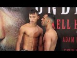 KAL YAFAI v CRISTOFER ROSALES - OFFICIAL WEIGH IN VIDEO FROM SHEFFIELD - 'UNBREAKABLE'