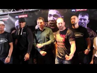GEORDIE ROAR -METRO RADIO ARENA (NEWCASTLE) - JOSHUA v GAVERN, DICKINSON v SIMMONS, NELSON v WILSON