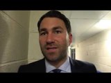 EDDIE HEARN REACTS TO ANTHONY JOSHUA KNOCKOUT OF GAVERN / & POST SHOW -  GEORDIE ROAR (NEWCASTLE)