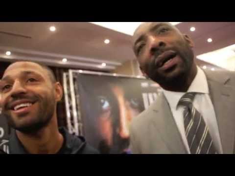 KELL BROOK, EDDIE HEARN & JOHNNY NELSON DISCUSSING 'BROOK v KHAN' - AN IFL TV RANDOM INTERVIEW