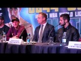 DERRY MATHEWS v TONY LUIS - FINAL PRESS CONFERENCE VIDEO (LIVERPOOL) / WBA INTERIM LIGHTWEIGHT TITLE