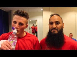 JOSH LEATHER & COACH IMRAN TALK TO iFL TV - POST FIGHT INTERVIEW