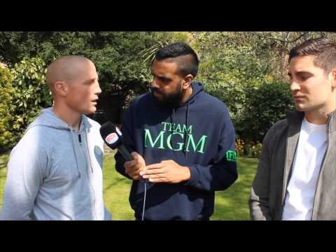 FRANK BUGLIONI & LEE MARKHAM TALK FACE TO FACE TO iFL TV AHEAD OF MAY 9th WEMBLEY CLASH