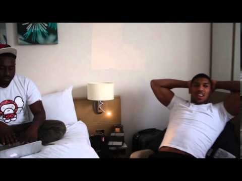 INTERVIEW WITH ANTHONY JOSHUA & TEAM JOSHUA (SKINZ, DAVID KD & JOEL) - *EXCLUSIVE BEHIND THE SCENES*