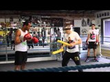 JAMES DeGALE OFFICIAL MEDIA WORKOUT AHEAD OF IBF WORLD TITLE CLASH WITH ANDRE DIRRELL / iFL TV