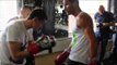 JAMES DeGALE EXPLOSIVE HEAVY BAG & CARDIO WORK WITH JIM McDONNELL / iFL TV
