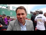 EDDIE HEARN TALKS JAMES DeGALE v ANDRE DIRRELL FROM WORLD FAMOUS FENWAY PARK