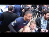 WORLD CHAMPION KELL BROOK MAKES TIME FOR HIS 'SPECIAL' FANS @ PUBLIC WORKOUT / BROOK v GAVIN