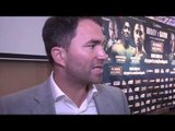 EDDIE HEARN - 'HAS JOSHUA FACED ANYONE LIKE KEVIN 'KINGPIN' JOHNSON ??! FOR A MINUTE I WAS WORRIED!