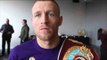 TERRY FLANAGAN - 'ITS A SHAME FOR DERRY, HE COULD OF BEAT CROLLA OR BARROSO BUT HE WONT BEAT ME'