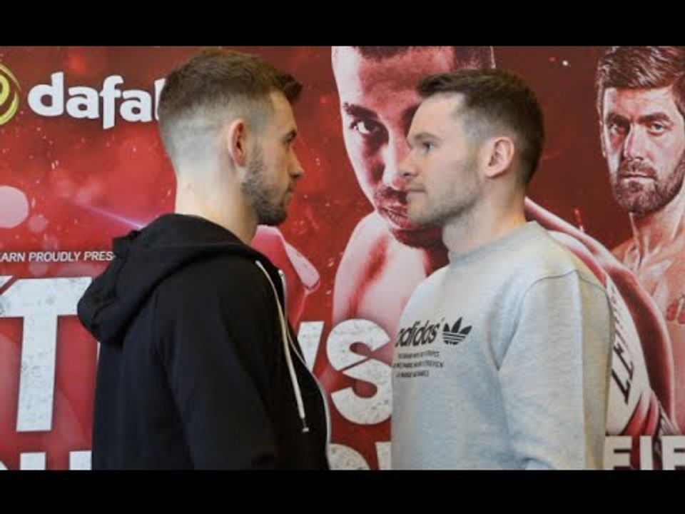 TOM DORAN v LUKE KEELER - HEAD TO HEAD @ FINAL PRESS CONFERENCE (LIVERPOOL)