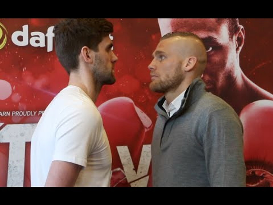 ROCKY FIELDING v CHRISTOPHER REBRASSE - HEAD TO HEAD @ FINAL PRESS CONFERENCE (LIVERPOOL)