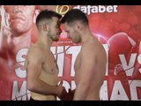 TOM DORAN v LUKE KEELER - OFFICIAL WEIGH IN VIDEO (FROM LIVERPOOL)