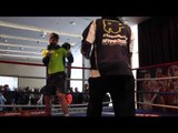 POWERFURL!! -ROCKY FIELDING FULL PAD SESSION WITH TRAINER OLIVER HARRSION