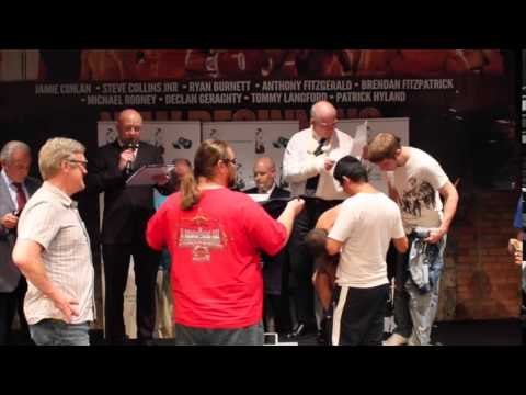 TOMMY LONGFORD v JULIO CESAR AVALOS OFFICIAL WEIGH IN & HEAD TO HEAD / iFL TV