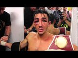JAMIE CONLAN REACTS TO WIN OVER JUNIOR GRENADOS IN 10 RND WAR ON TOP OF THE BILL BOXNATION CARD
