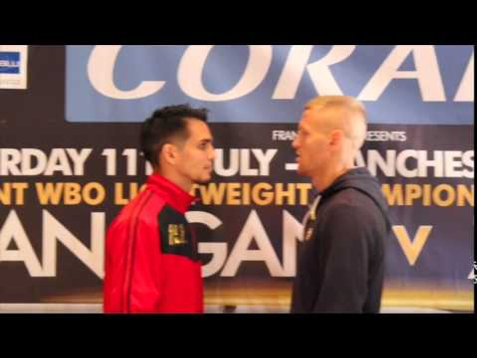 TERRY FLANAGAN v JOSE ZEPEDA OFFICIAL HEAD TO HEAD @ FINAL PRESS CONFERENCE / FLANAGAN v ZEPEDA