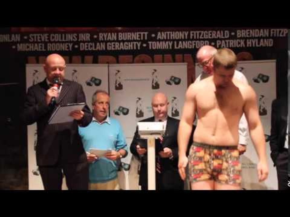 THE BIG SEXY SEAN TURNER v JANIS GINTER OFFICIAL WEIGH IN & HEAD TO HEAD / iFL TV
