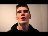 LOCAL MANCHESTER LAD McCAULEY McGOWAN REACTS TO POINTS WIN IN MANCHESTER / TURBO