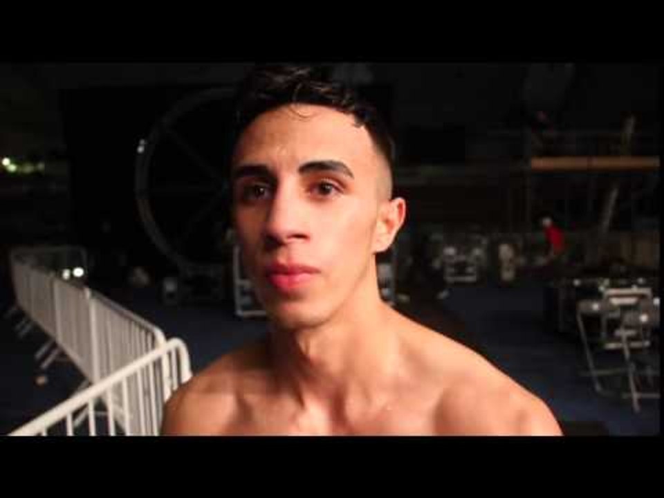 ADRIAN GONZALEZ POST FIGHT INTERVIEW AFTER 1st...