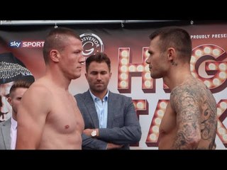 MARTIN MURRAY v MIRZET BAJRETAREVIC - OFFICIAL WEIGH IN VIDEO (FROM MANCHESTER) / HIGH STAKES