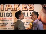ANTHONY CROLLA v DARLEYS PEREZ - OFFICIAL HEAD TO HEAD @ FINAL PRESS CONFERENCE / HIGH STAKES