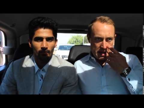 ON THE ROAD - INDIAN SUPER STAR VIJENDER SINGH & FRANCIS WARREN TALK TO HELDER FOR CASSIUS & HELDER