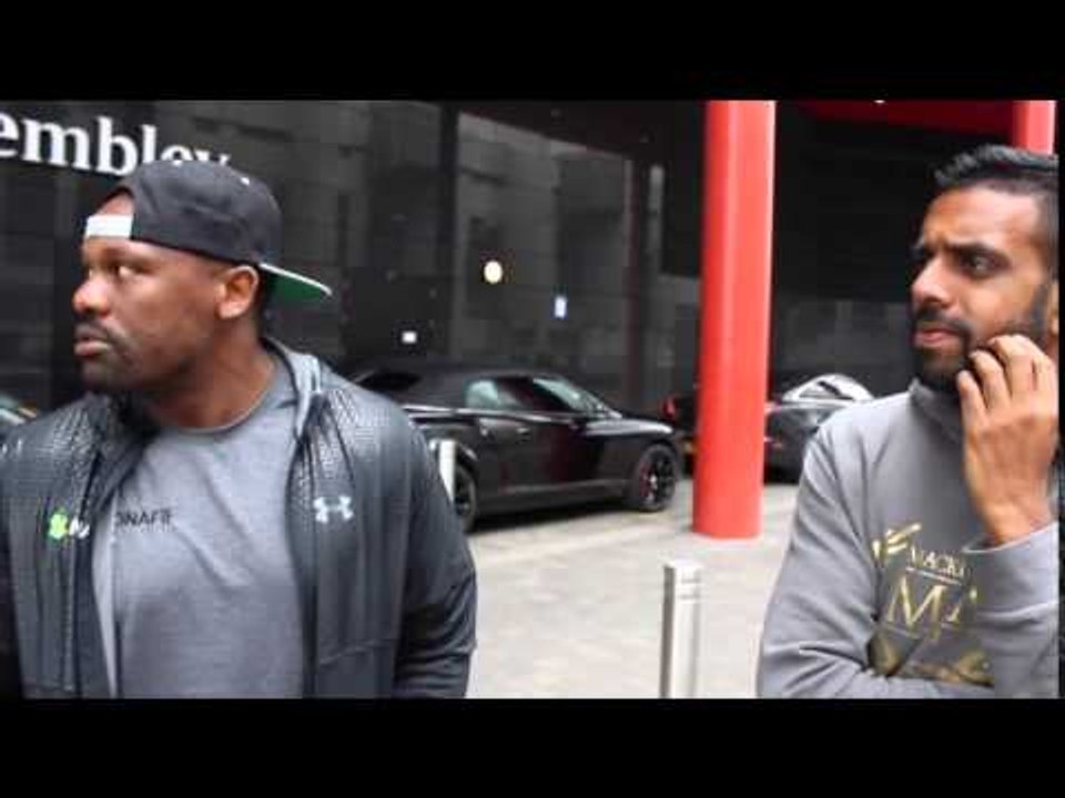 DERECK CHISORA & KUGAN CASSIUS DISCUSS KUGANS 'DRAMATIC WEIGHT LOSS' EXCLUSIVE