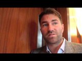 EDDIE HEARN TALKS ANTHONY JOSHUA v GARY CORNISH / DILLIAN WHYTE, PRICE DEFEAT & CROLLA SCORING