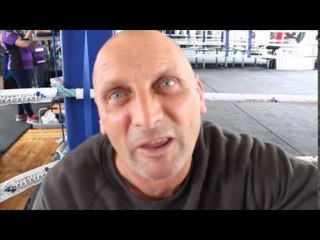 DADDY COYLE  - 'IVE GIVEN MY BOY SOME SPECIAL STRAWBERRYS MAKE HIM LAND ONE RIGHT ON THE CHIN!!!