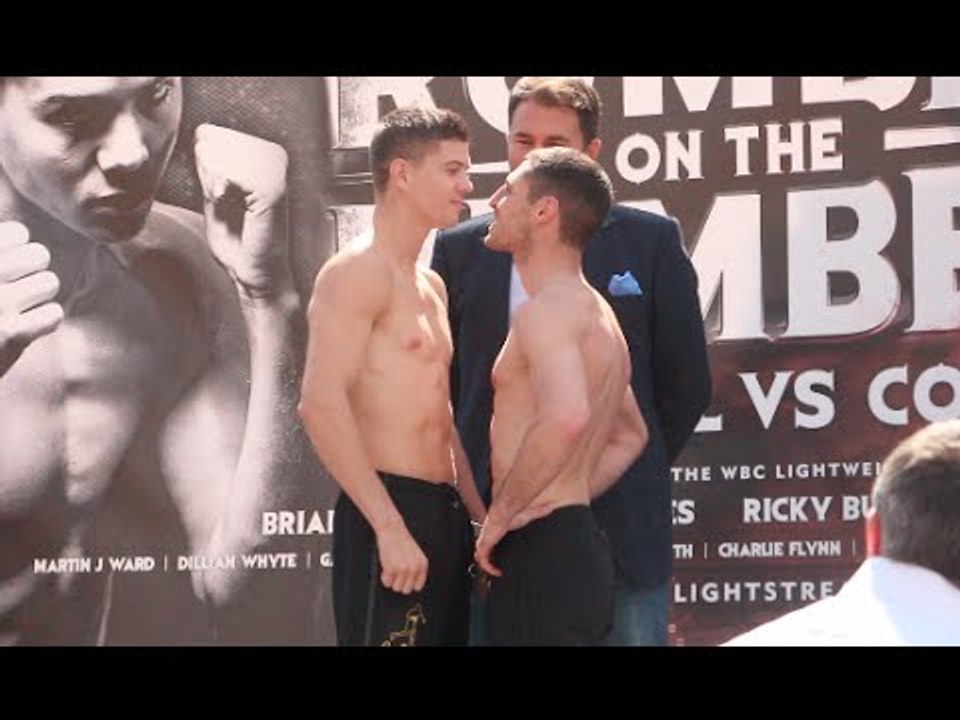LUKE CAMPBELL v TOMMY COYLE - OFFICIAL WEIGH IN VIDEO / RUMBLE ON THE HUMBER (WITH MICHAEL BUFFER)
