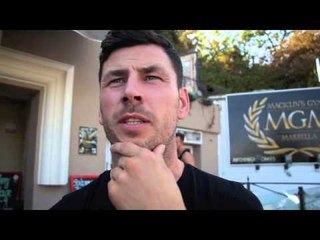 DARREN BARKER (FROM MGM, MARBELLA) ON GOLOVKIN v LEMEIUX & BRANDS MULTIPLE BELTS SITUATION 'NUTS'