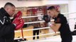 RISING STAR TOMMY MARTIN FULL PAD WORKOUT WITH TRAINER BARRY SMITH / iFL TV