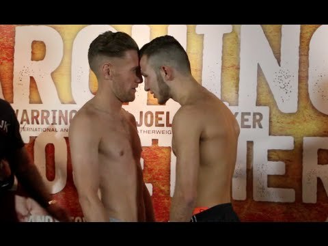 ISAAC LOWE v JAMIE SPEIGHT - OFFICIAL WEIGH IN FROM LEEDS / MARCHING ON TOGETHER