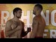 TONY BELLEW v ARTURS KULIKAUSKIS - OFFICIAL WEIGH IN FROM LEEDS / MARCHING ON TOGETHER