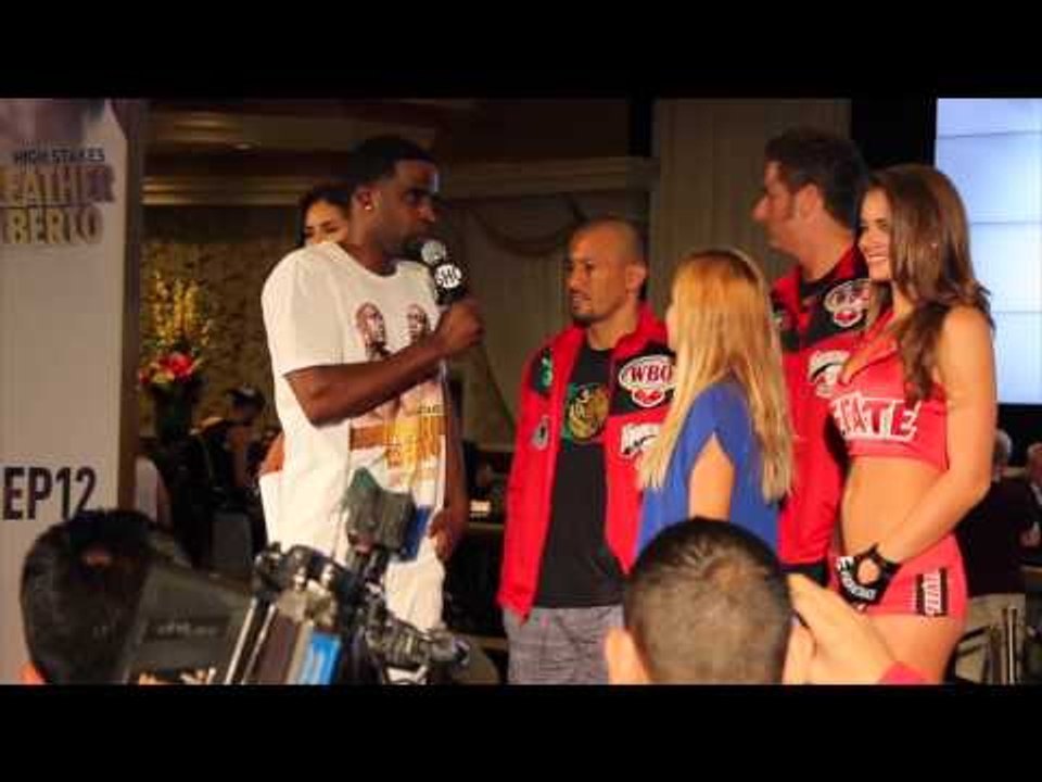ORLANDO SALIDO GRAND ARRIVAL SPEECH @ MGM GRAND LAS VEGAS