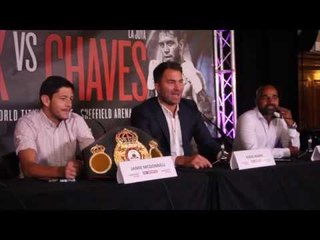 JAMIE McDONNELL POST FIGHT PRESS CONFERENCE (v KAMEDA 2) / WITH HEARN & COLDWELL (IN SHEFFIELD)