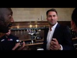 JOHNNY NELSON ADMITS TO JAMIE McDONNELL 'THAT HE DIDNT THINK HE'D PULL IT OFF' (W/ EDDIE HEARN)