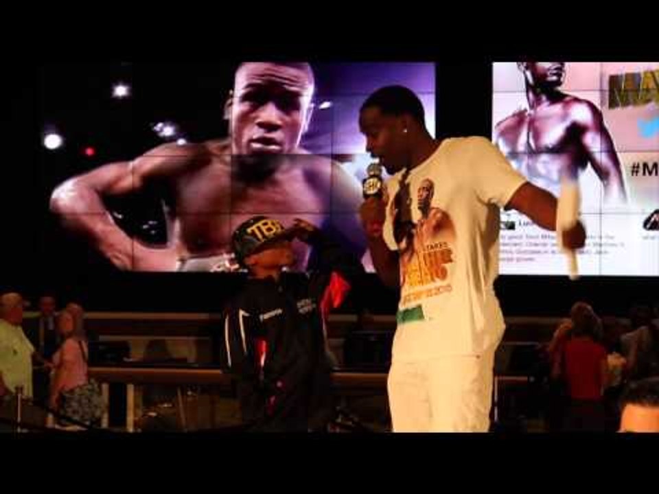 INTRODUCING MONEY TEAM PROTEGE 'YOUNG FAMOUS' (7 years old) @ MGM GRAND ARRIVAL  / HIGH STAKES